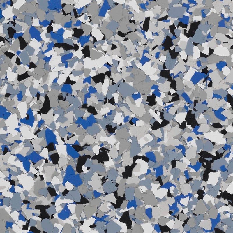 Epoxy FX Store رقائق الإيبوكسي 1/4" (5 أرطال) - رقائق أرضية للمرآب / رقائق أرضية إيبوكسي للأرضيات الزخرفية والحرف اليدوية (711 كومان)  - Image 1